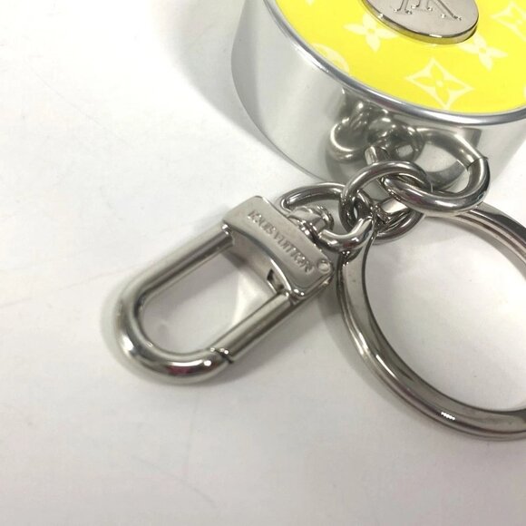 LOUIS VUITTON MP3111 Monogram Porte Cles Meter Meter Tape Measure Key Holder - Picture 11 of 11